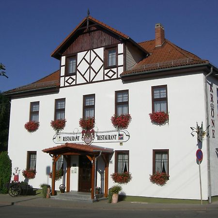Landgasthof & Hotel Krone Eischleben Ichtershausen Dış mekan fotoğraf