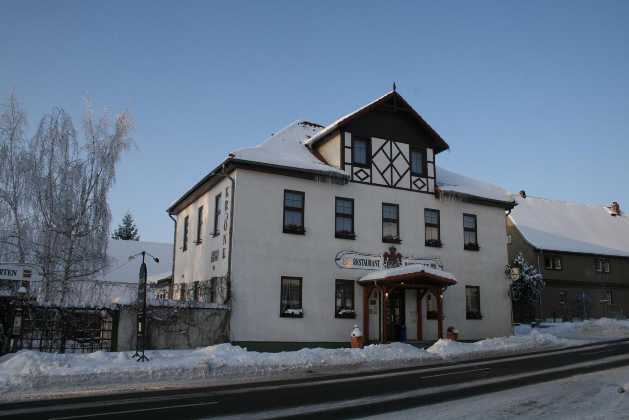Landgasthof & Hotel Krone Eischleben Ichtershausen Dış mekan fotoğraf