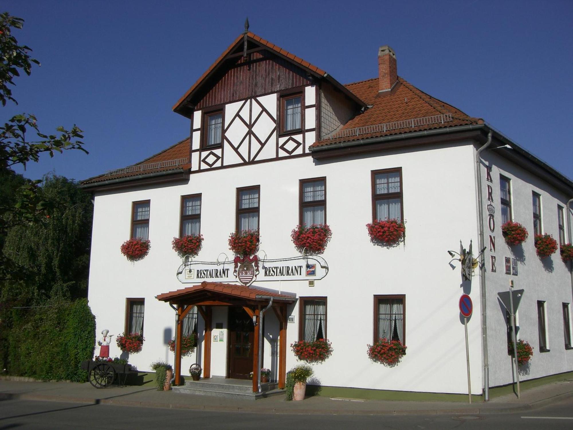 Landgasthof & Hotel Krone Eischleben Ichtershausen Dış mekan fotoğraf