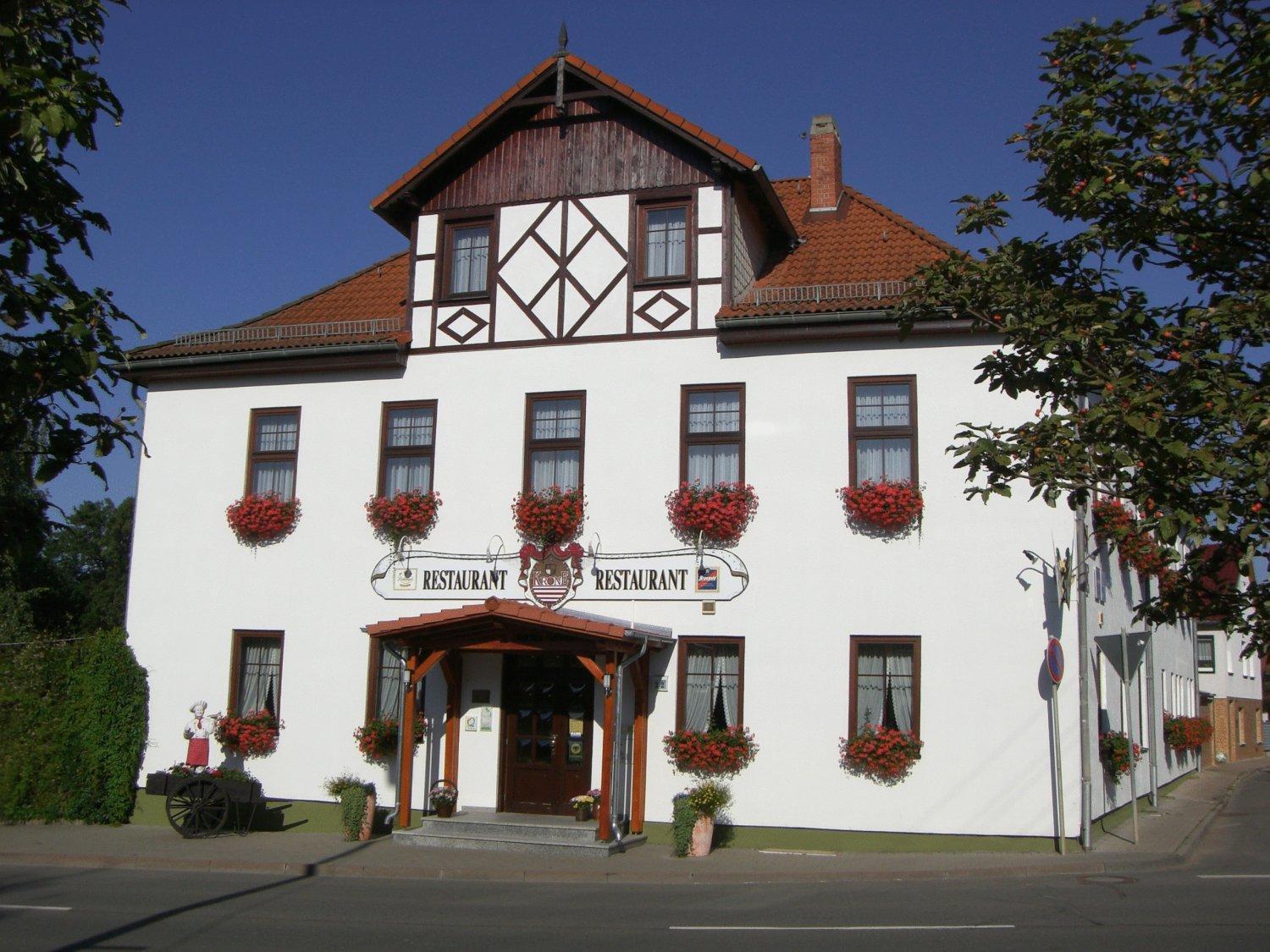 Landgasthof & Hotel Krone Eischleben Ichtershausen Dış mekan fotoğraf