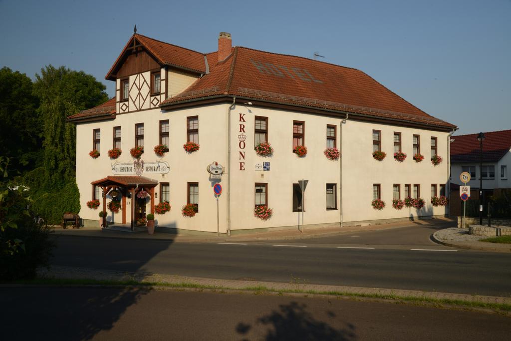 Landgasthof & Hotel Krone Eischleben Ichtershausen Dış mekan fotoğraf