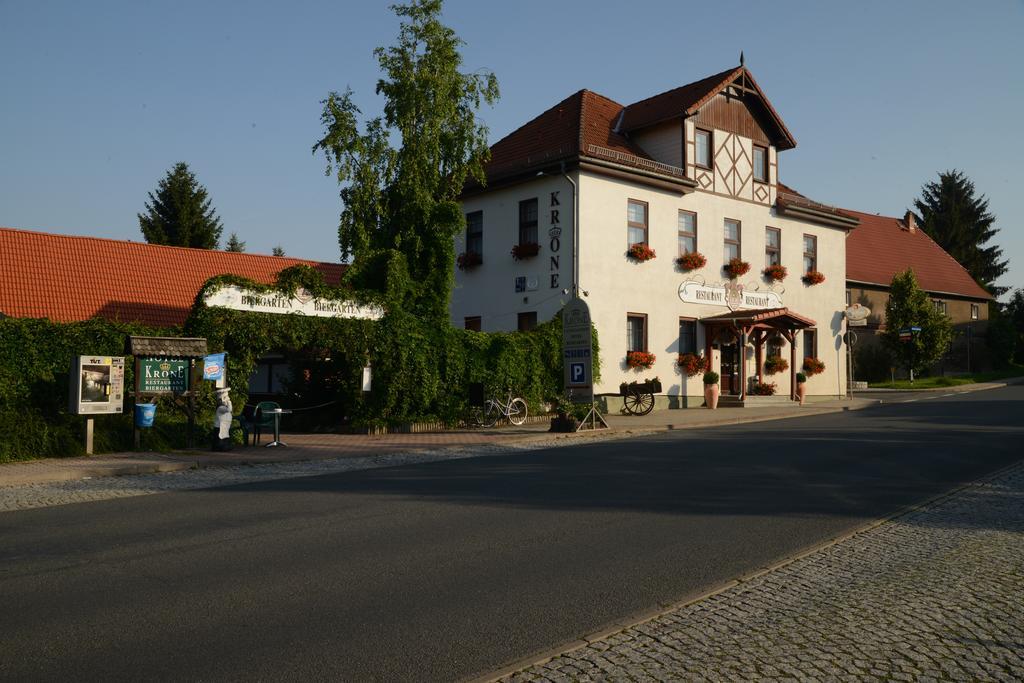 Landgasthof & Hotel Krone Eischleben Ichtershausen Dış mekan fotoğraf