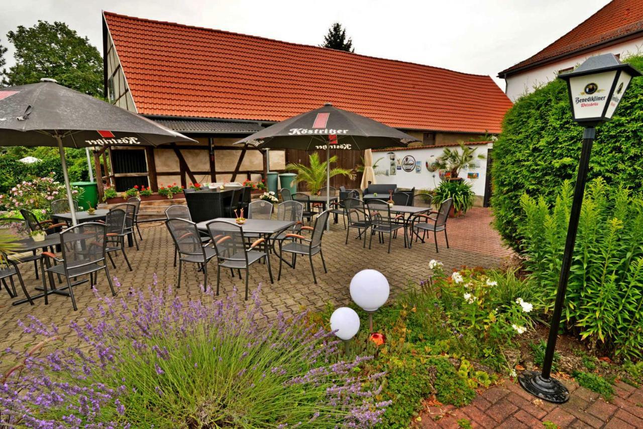 Landgasthof & Hotel Krone Eischleben Ichtershausen Dış mekan fotoğraf